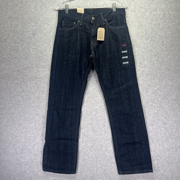 Levis 527 Jeans Mens 30x30 Blue Denim Slim Fit Bootcut Casual Western Cowboy - Picture 1 of 10